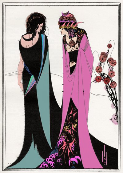 John and Salome by Aubrey Beardsley